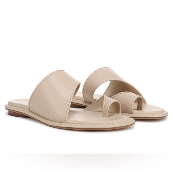 Vince 
Lukas Slide Sandal in Birch Sand - Picture 1 of 11